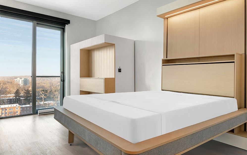S4 - Studio floorplan layout with 1 bath and 456 square feet. (ORI Bed)